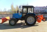 Трактор беларус-892 с отвалом и усиленной щеткой