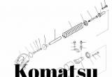 Корпус натяжителя (195-30-51401) для бульдозера komatsu