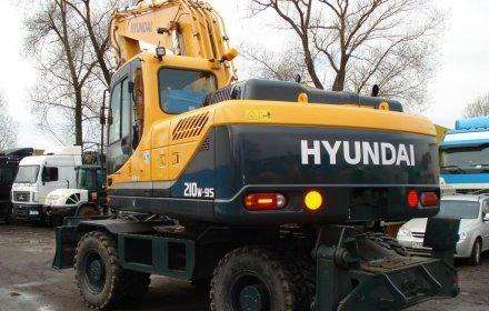Запчасти для экскаватора Хундай R210W-9S (Hyundai)