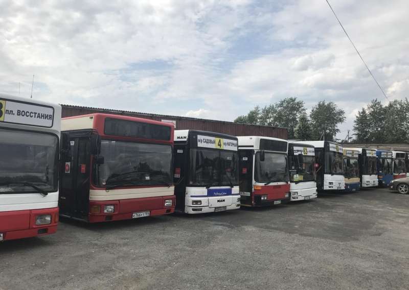 Автобусы Man 202, 263, Mercedes 405