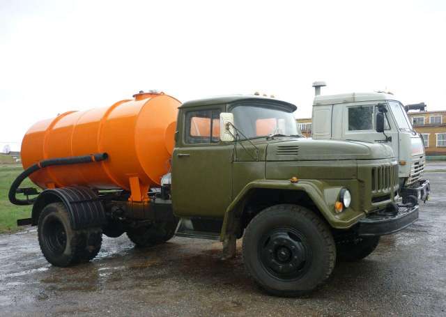 Фото Асенизаторные Машины 2 Бака Новосибирске — Картинки фотографии