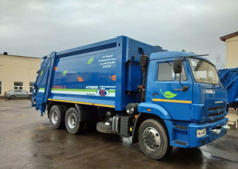 Камаз 65115 мусоровоз