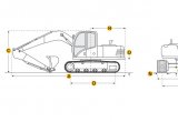 Экскаватор на гусеничном ходу Volvo D13J