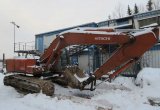 Гусеничный экскаватор Hitachi 200, болотоход, ТНВД