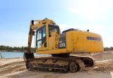 Гусеничный экскаватор Komatsu 220, 2012 г, гидролинии