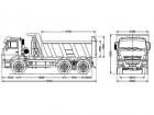 Аренда самосвала камаз 6520