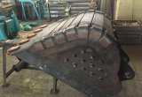 Приварная ащита ковша экскаватора