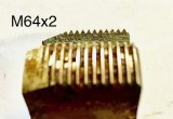 Метчик машинный насадной М64х2 кл.1