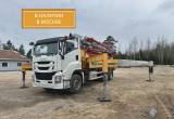 Автобетононасос Isuzu Giga с установкой XCMG