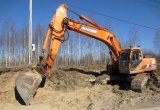 Гусеничный экскаватор Doosan 255, 2011 г, 2 ковша мол