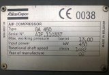 Компрессор винтовой Atlas Copco GA 450 кВт