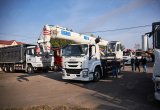 Автокран на шасси Isuzu 4x2 151кВт VGS16 гп 16т