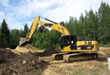 Длиннорукий болотник CAT 320 Long reach 18 м, х 2 стрел