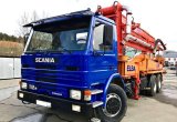 Автобетононасос, бетононасос Scania P112HL