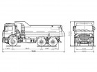Аренда самосвала камаз 6520