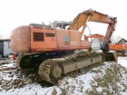 Гусеничный экскаватор hitachi 200, линии, 2 ковша