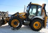 Экскаватор-погрузчик JCB 4CX, 2011 г, вилы