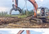 Универсальный захват на экскаватор hitachi zx180-200-24