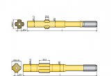 Хвостовик аналог SandvikTamrock L 400, L 500, L 600, L