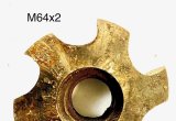 Метчик машинный насадной М64х2 кл.1