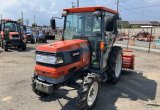Минитрактор Kubota GL261 4х4 кабина фреза 1311 мч