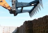 Грабли для силоса на телескоп. погрузчик Optitech