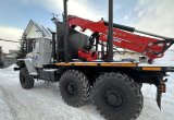 Лесовоз Урал с манипулятором Palfinger