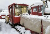 Трактор дт-75 с установкой уст-21