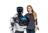 Робот-андроид в магазин, торговый центр