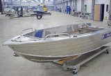 Алюминиевая моторная лодка Wyatboat 430Р новая