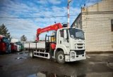 Бортовой грузовик Isuzu 4x2 дв 151kw гп 10 тонн c кму V
