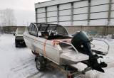 Алюминиевая лодка «Егерь ПроR 49107» с реданом на заказ