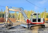 Японский мини-экскаватор габаритный бу Takeuchi TB1140