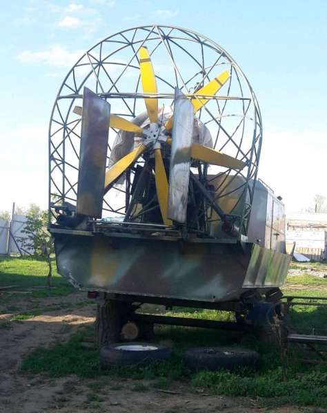 Аэролодка Тайфун 1000К