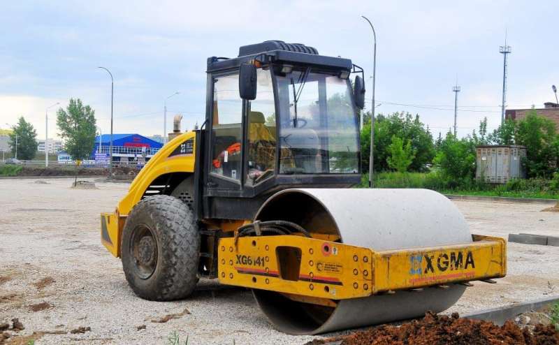 Грунтовый каток xgma 6141