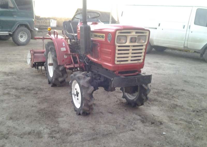 Японский минитрактор Yanmar YM 1401 d