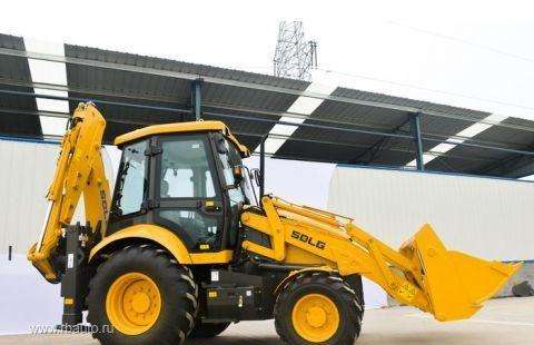 Экскаватор-погрузчик Sdlg 877