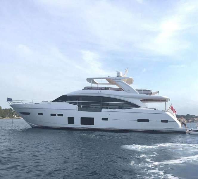 Моторная яхта Princess 75