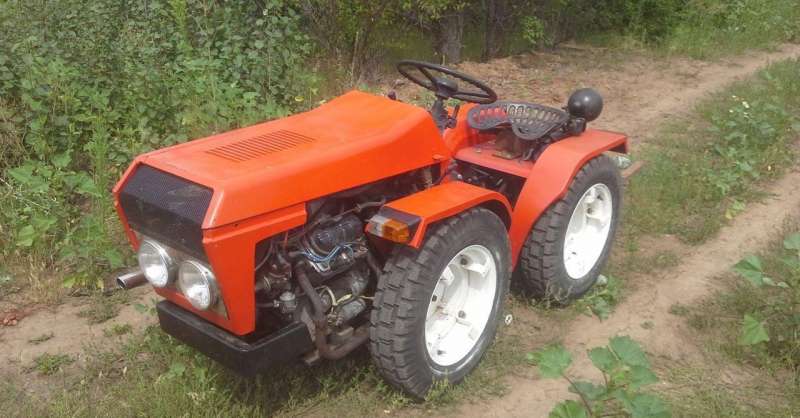 Мини трактор СССР 4х4