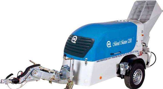 Растворонасос Mortel Meister 5200 с ковшом