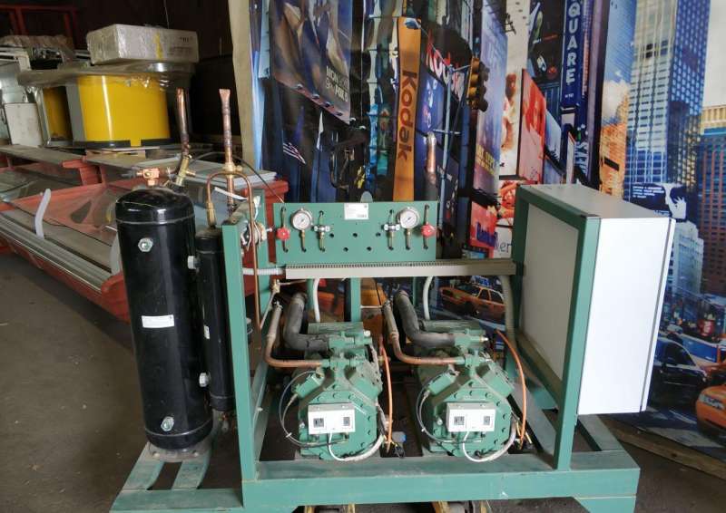 Централь на базе 2-х компрессоров bitzer 4DC-7.2