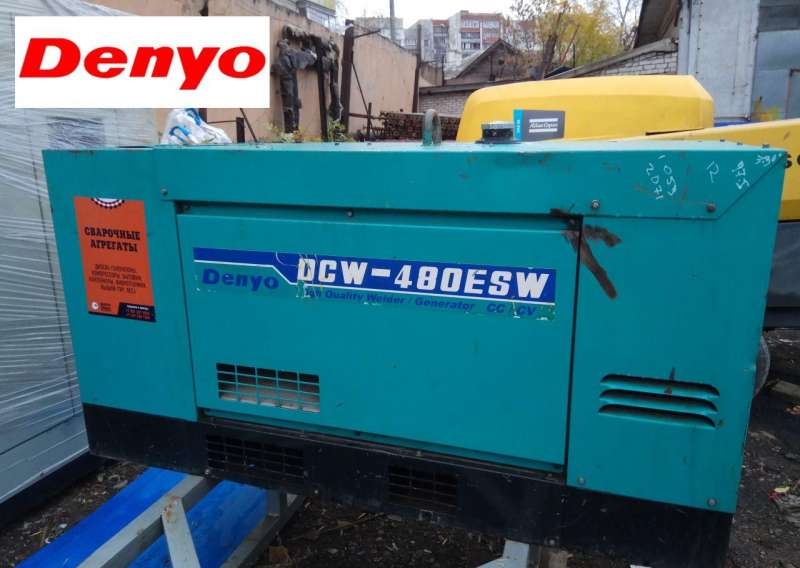 Аренда дизельного сварочного генератора Denyo 480