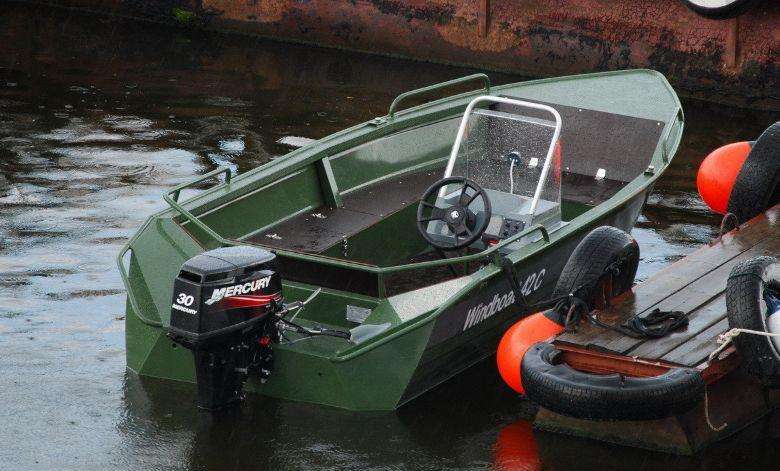 Алюминиевая лодка Windboat 42CM