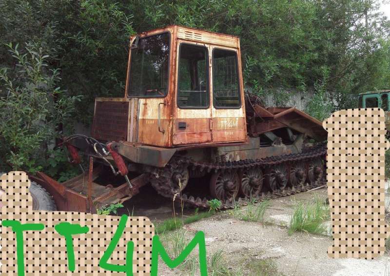 Трелевочный трактор тт4М