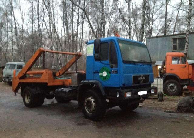 Бункеровоз MAN (рогатка)