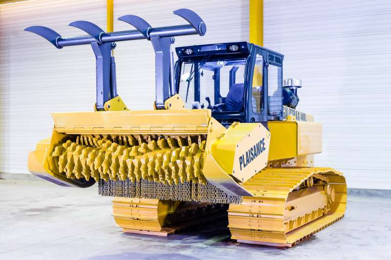 Запчасти гусеничного хода мульчеров Galotrax GX600B