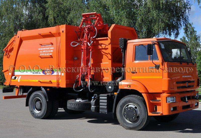 Мусоровоз мк-4555-06 на шасси камаз-53605-773950-4