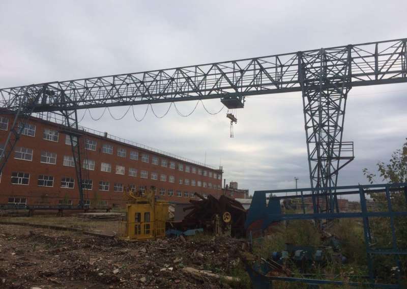 Продам козловой кран ккс10-3к; пролет 32 м; гр10тн