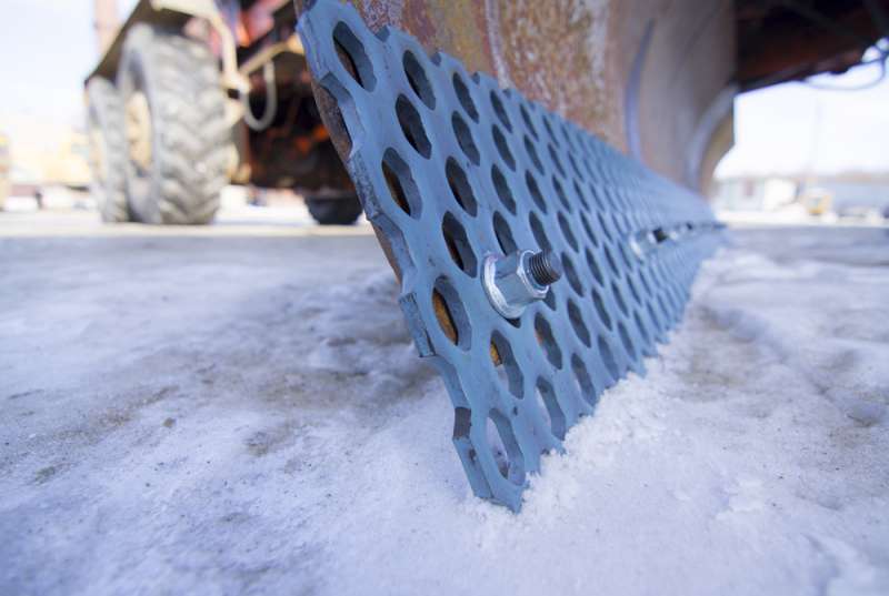 Сетчатые ножи отвалов автогрейдеров