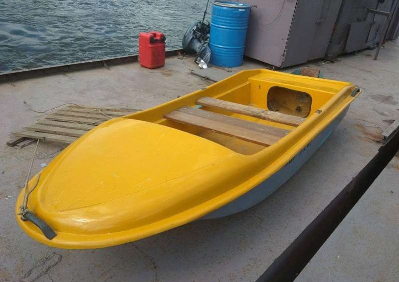 Пластиковая лодка диана 1